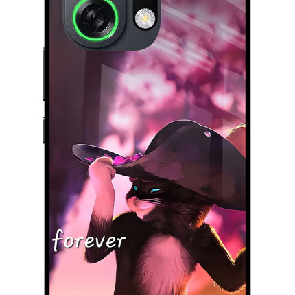 Forever Cat OPPO K13 Turbo Pro 5G Metal Case Back Cover by Casekaro
