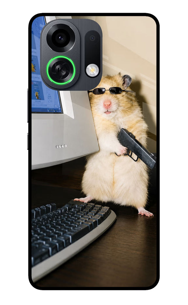 Hacker Hamster OPPO K13 Turbo Pro 5G Metal Case Back Cover by Casekaro