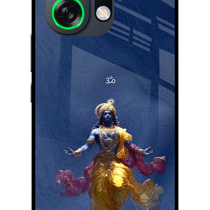 Cosmic Krishna OPPO K13 Turbo Pro 5G Metal Case Back Cover by Casekaro