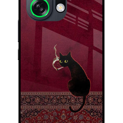 Midnight Cat OPPO K13 Turbo Pro 5G Metal Case Back Cover by Casekaro