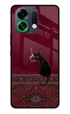 Midnight Cat OPPO K13 Turbo Pro 5G Metal Case Back Cover by Casekaro