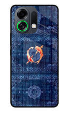 Koi Blue OPPO K13 Turbo Pro 5G Metal Case Back Cover by Casekaro