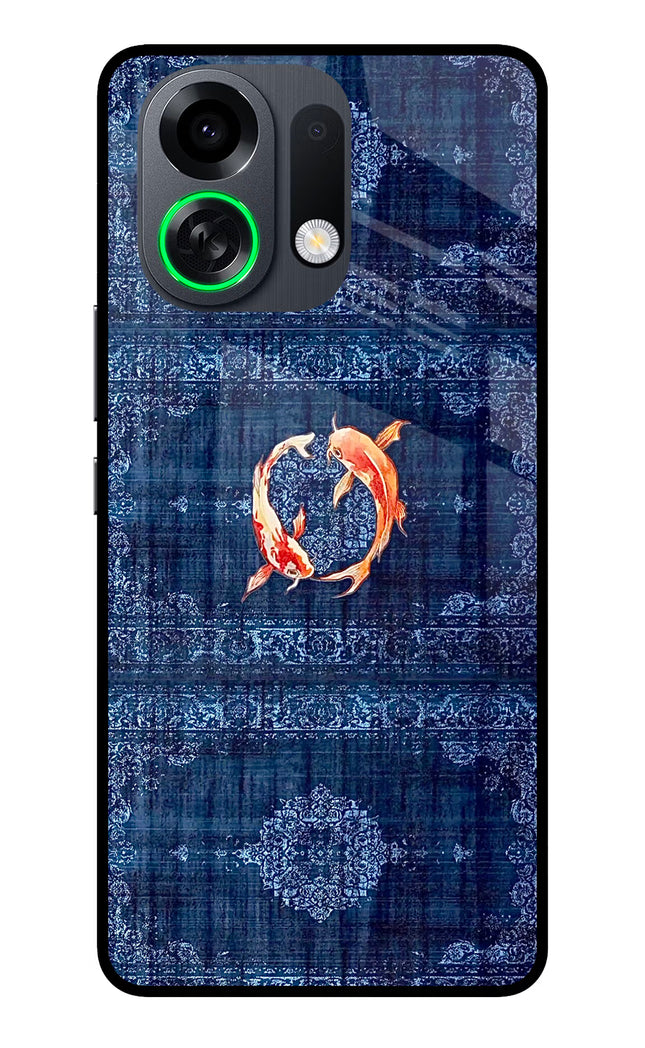 Koi Blue OPPO K13 Turbo Pro 5G Metal Case Back Cover by Casekaro