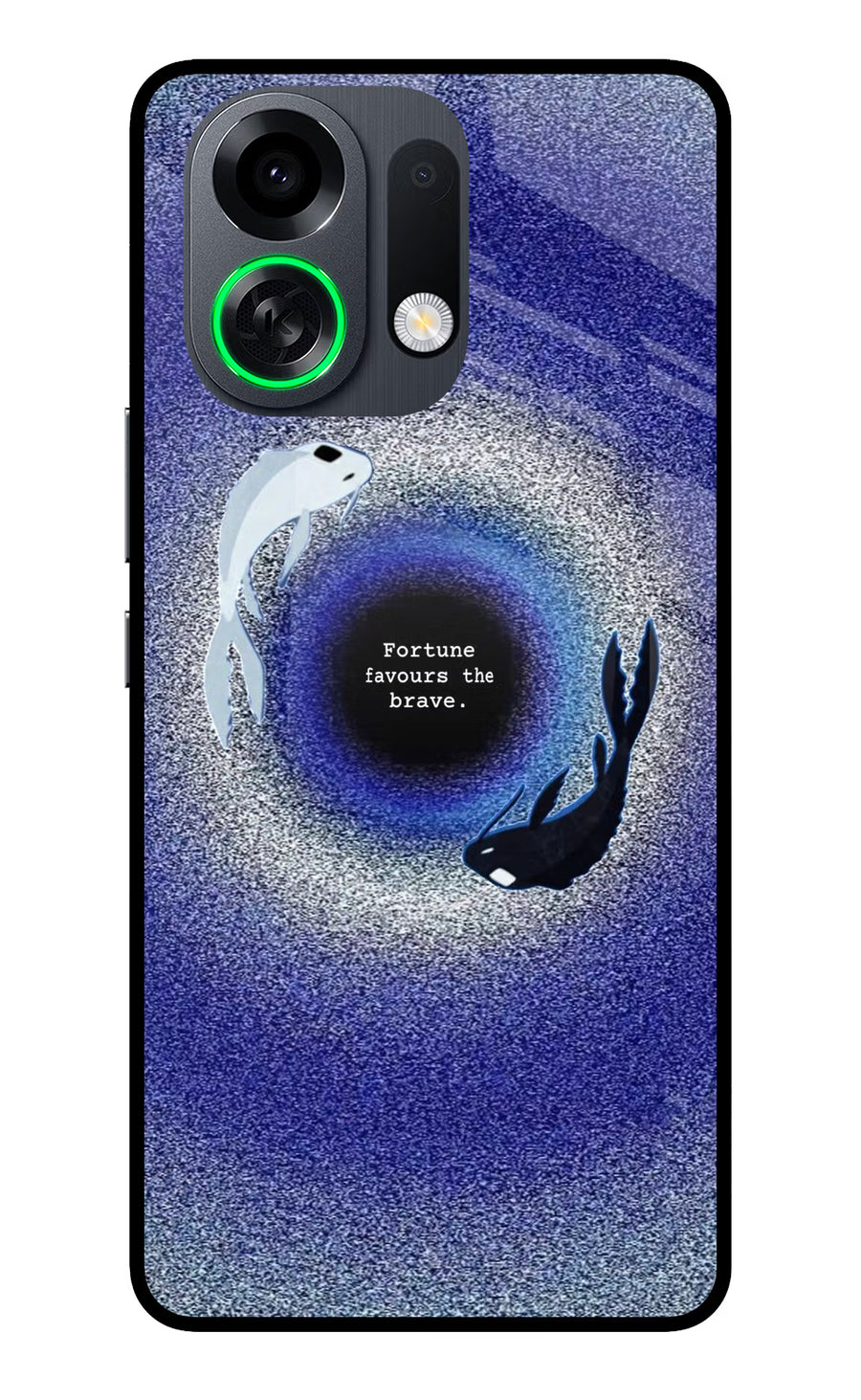 Dark Koi OPPO K13 Turbo Pro 5G Back Cover, Metal case
