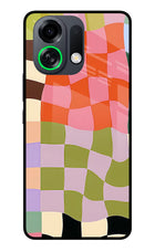 Wavy Grid OPPO K13 Turbo Pro 5G Metal Case Back Cover by Casekaro