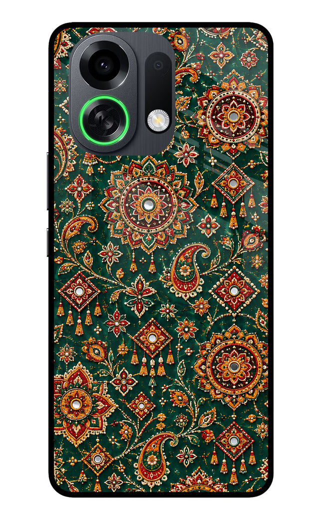 Green Pataka OPPO K13 Turbo Pro 5G Metal Case Back Cover by Casekaro