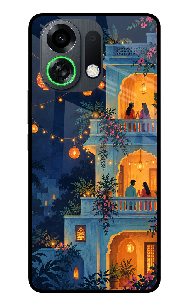 Balcony Glow OPPO K13 Turbo Pro 5G Metal Case Back Cover by Casekaro