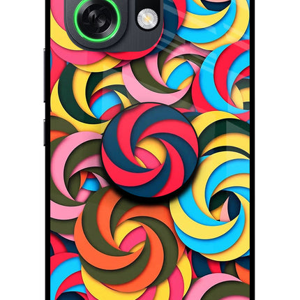 Spiral Pattern OPPO K13 Turbo Pro 5G Pop Case by Casekaro