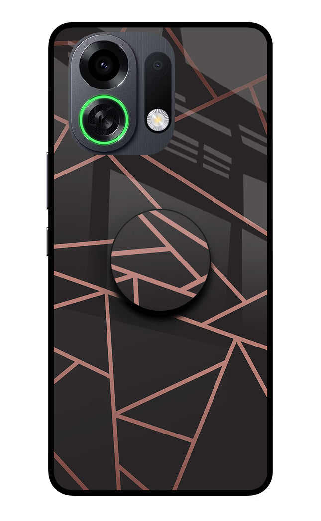 Geometric Pattern OPPO K13 Turbo Pro 5G Pop Case by Casekaro