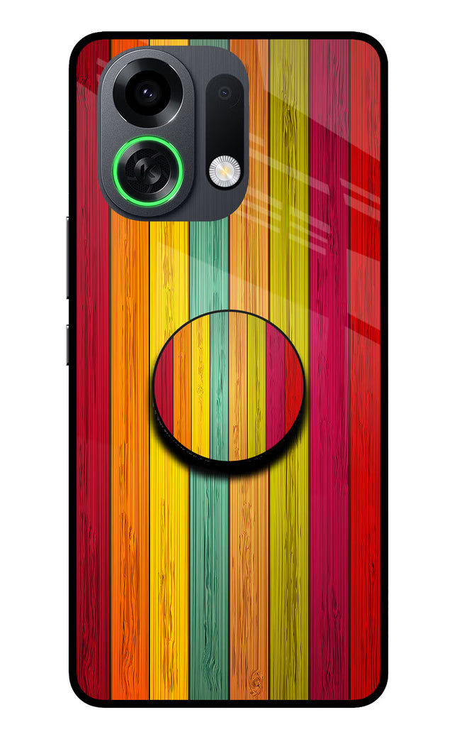Multicolor Wooden OPPO K13 Turbo Pro 5G Pop Case by Casekaro