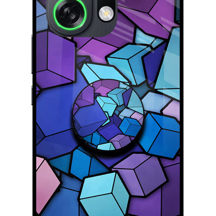 Cubic Abstract OPPO K13 Turbo Pro 5G Pop Case by Casekaro