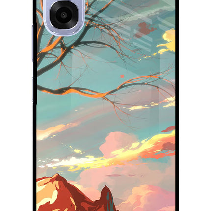 Scenery OPPO K14x 5G Metal Case Back Cover by Casekaro