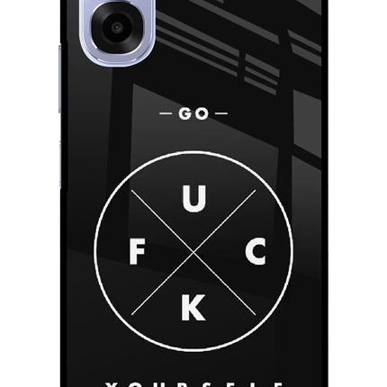 Go Fuck Yourself OPPO K14x 5G Metal Case Back Cover by Casekaro