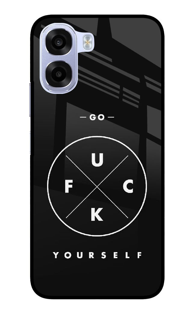 Go Fuck Yourself OPPO K14x 5G Metal Case Back Cover by Casekaro