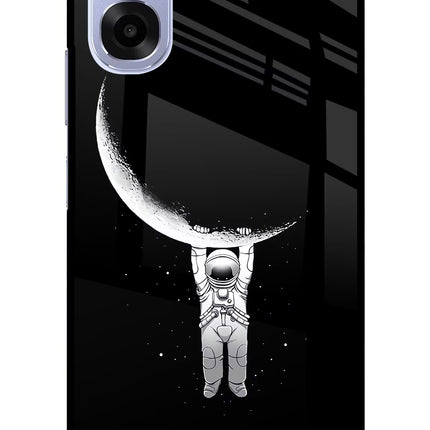 Moon Space OPPO K14x 5G Metal Case Back Cover by Casekaro