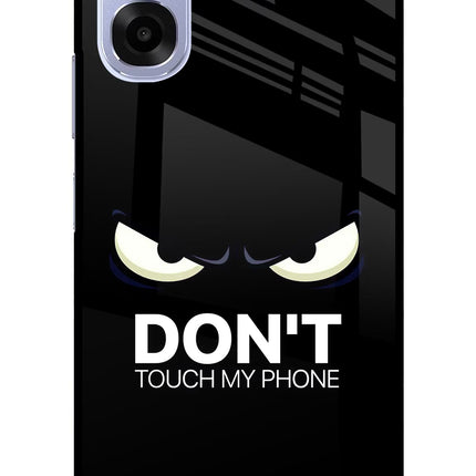 Don'T Touch My Phone OPPO K14x 5G Metal Case Back Cover by Casekaro