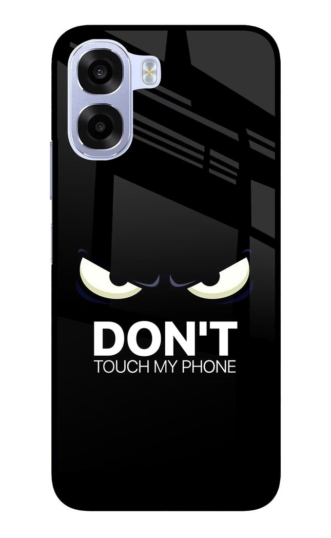 Don'T Touch My Phone OPPO K14x 5G Metal Case Back Cover by Casekaro