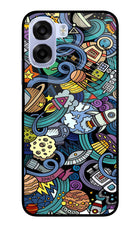 Space Abstract OPPO K14x 5G Metal Case Back Cover by Casekaro