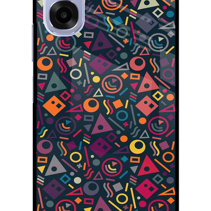Geometric Abstract OPPO K14x 5G Metal Case Back Cover by Casekaro