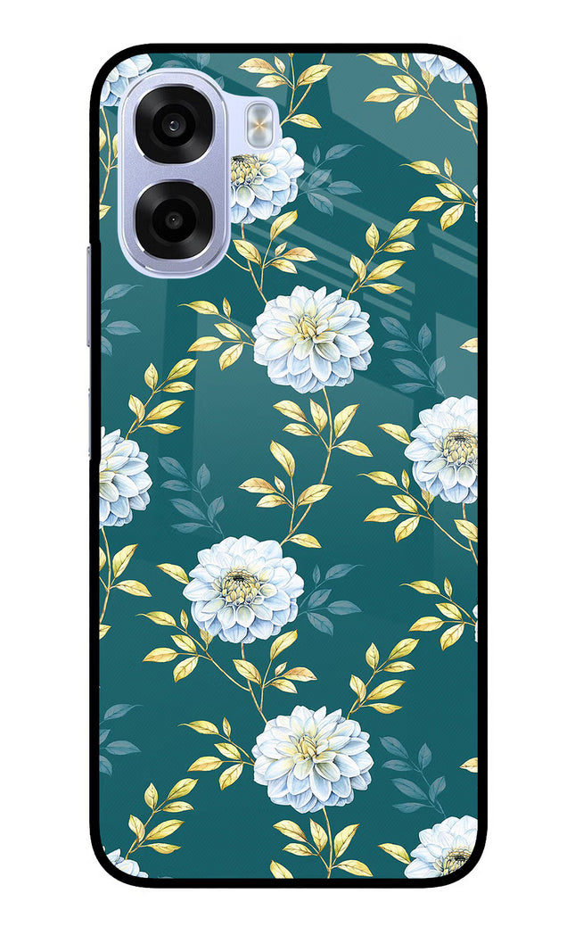 Flowers OPPO K14x 5G Metal Case Back Cover by Casekaro