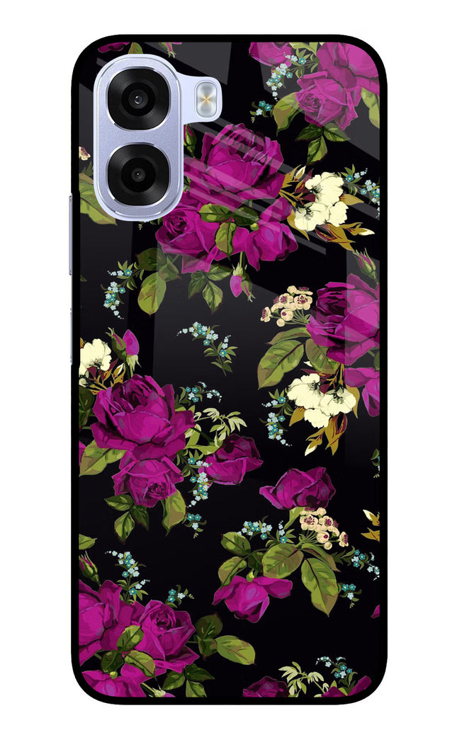 Flowers OPPO K14x 5G Metal Case Back Cover by Casekaro