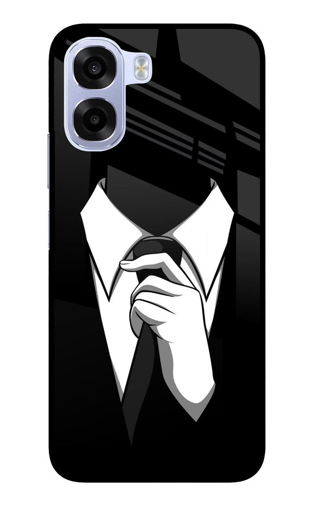 Black Tie OPPO K14x 5G Metal Case Back Cover by Casekaro