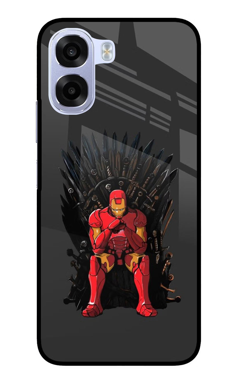 Ironman Throne OPPO K14x 5G Back Cover, Metal case