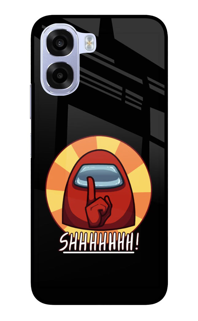 Among Us Shhh! OPPO K14x 5G Metal Case Back Cover by Casekaro