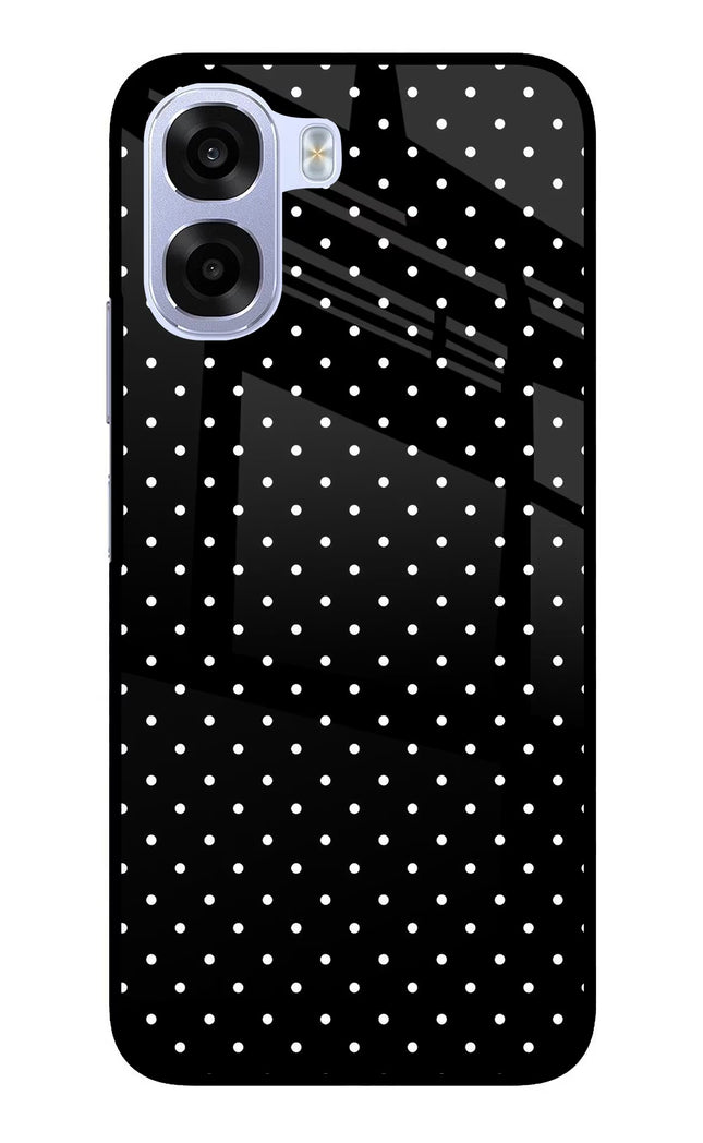 White Dots OPPO K14x 5G Metal Case Back Cover by Casekaro