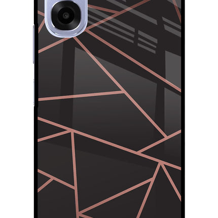 Geometric Pattern OPPO K14x 5G Metal Case Back Cover by Casekaro