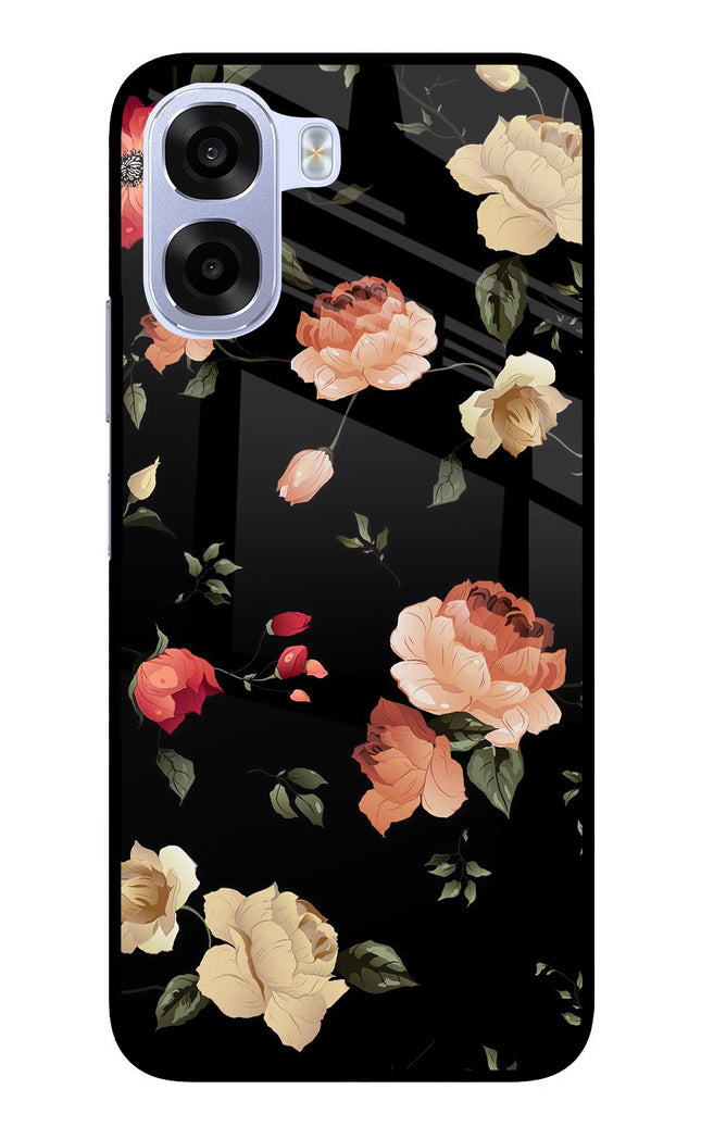 Flowers OPPO K14x 5G Metal Case Back Cover by Casekaro