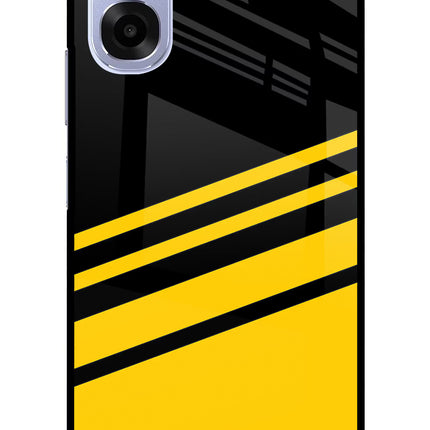 Yellow Shades OPPO K14x 5G Metal Case Back Cover by Casekaro