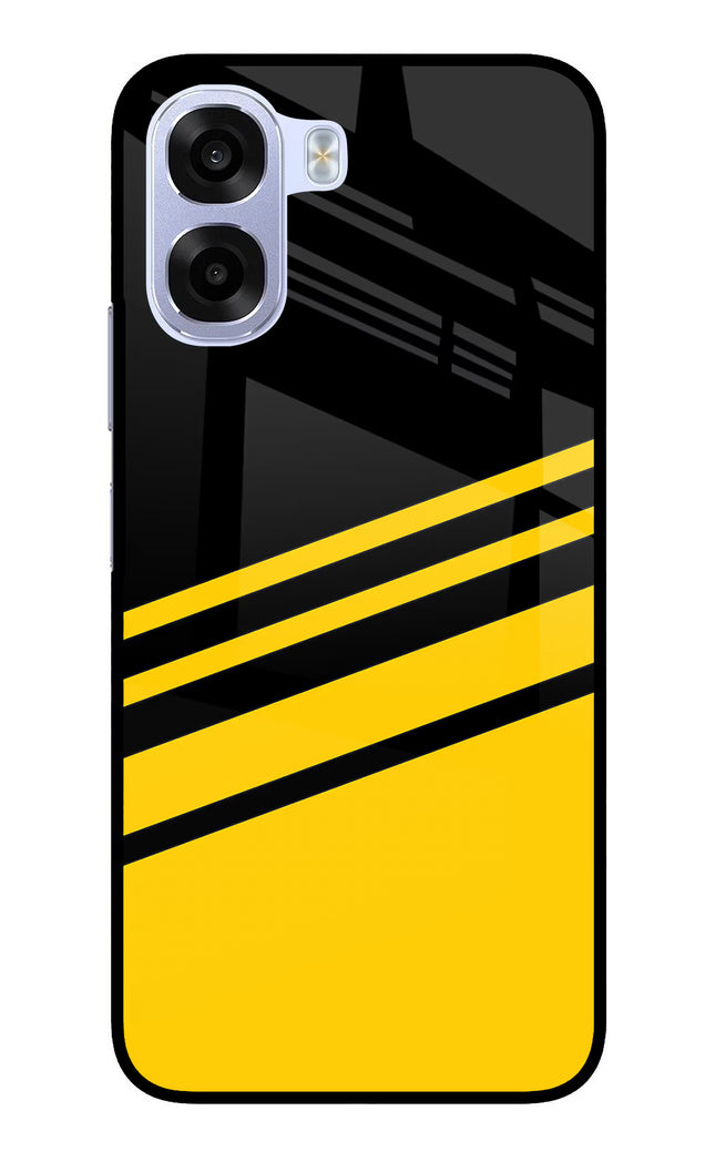 Yellow Shades OPPO K14x 5G Metal Case Back Cover by Casekaro
