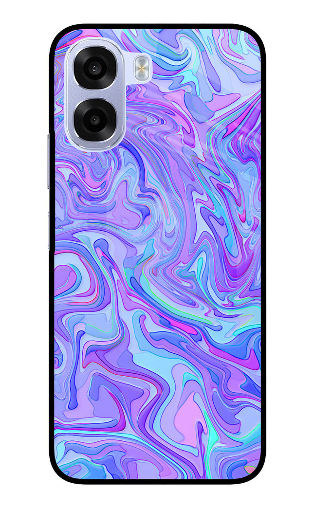 Glitter OPPO K14x 5G Metal Case Back Cover by Casekaro