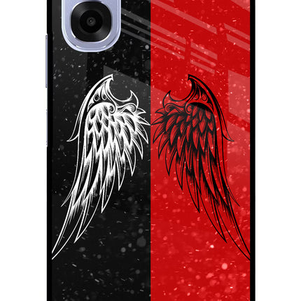 Wings OPPO K14x 5G Metal Case Back Cover by Casekaro