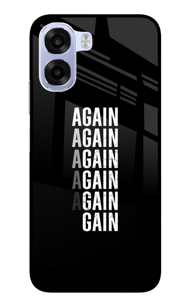 Again Again Gain OPPO K14x 5G Metal Case Back Cover by Casekaro