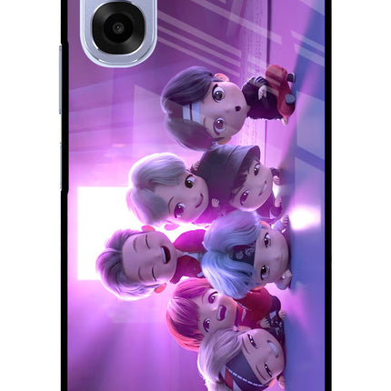 BTS Chibi OPPO K14x 5G Metal Case Back Cover by Casekaro