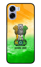 Satyamev Jayate Flag OPPO K14x 5G Metal Case Back Cover by Casekaro