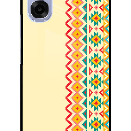 Ethnic Seamless OPPO K14x 5G Metal Case Back Cover by Casekaro