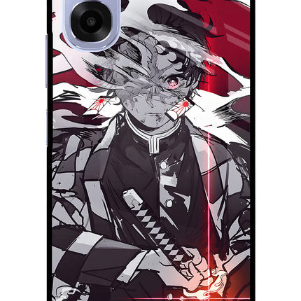 Demon Slayer OPPO K14x 5G Metal Case Back Cover by Casekaro
