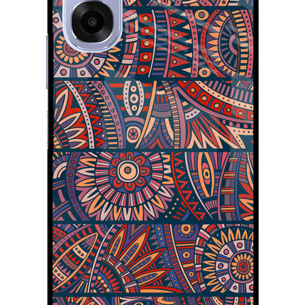 African Culture Design OPPO K14x 5G Metal Case Back Cover by Casekaro