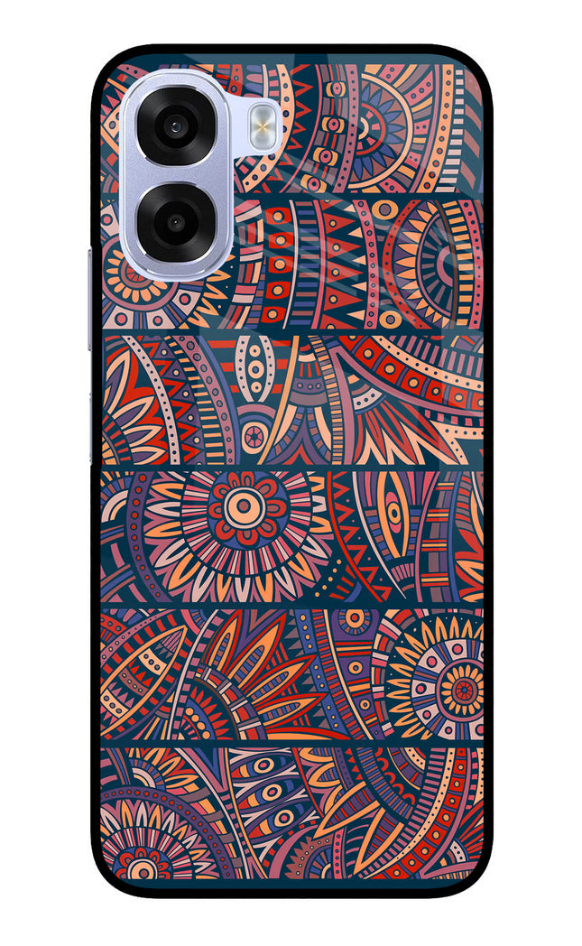 African Culture Design OPPO K14x 5G Metal Case Back Cover by Casekaro
