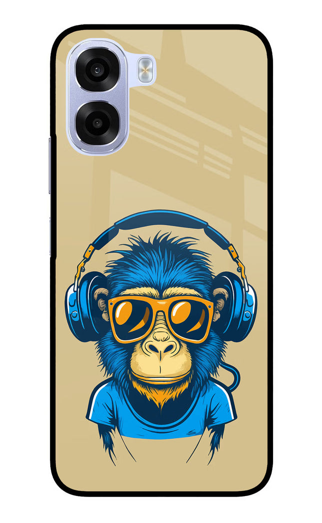 Monkey Headphone OPPO K14x 5G Metal Case Back Cover by Casekaro