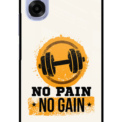 No Pain No Gain OPPO K14x 5G Metal Case Back Cover by Casekaro