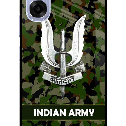 Balidan Indian Logo OPPO K14x 5G Metal Case Back Cover by Casekaro