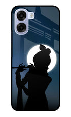 Shri Krishna Silhouette OPPO K14x 5G Metal Case Back Cover by Casekaro