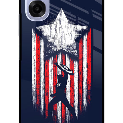 Captain America Marvel Art OPPO K14x 5G Metal Case Back Cover by Casekaro