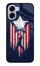 Captain America Marvel Art OPPO K14x 5G Metal Case Back Cover by Casekaro