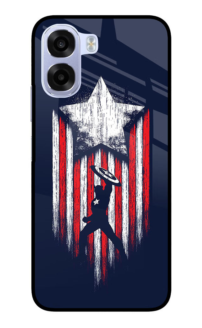Captain America Marvel Art OPPO K14x 5G Metal Case Back Cover by Casekaro