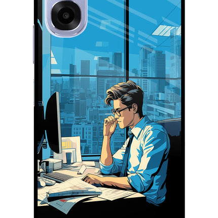 Focused Hustler (AI Generated) OPPO K14x 5G Metal Case Back Cover by Casekaro